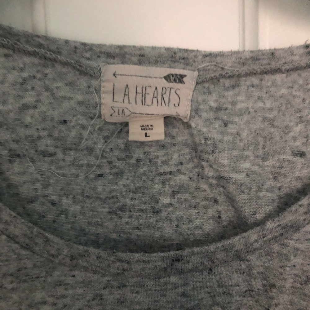 Basic gray tee - Picture 2 of 3